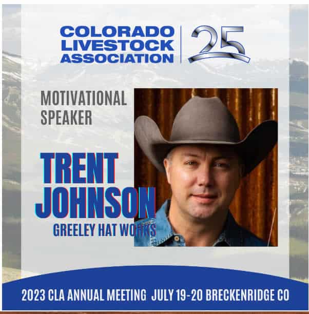 Trent Johnson to speak at Colorado Livestock 2023